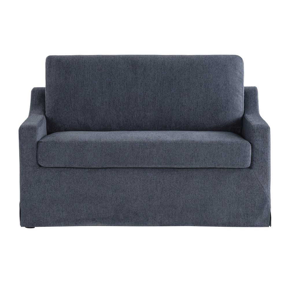Harper Loveseat Sleeper Twin Navy. Picture 4