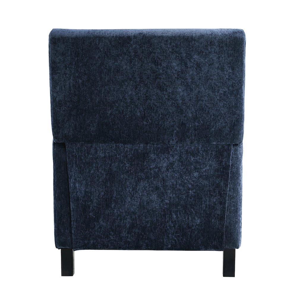 Shiloh Push Back Recliner Navy. Picture 7