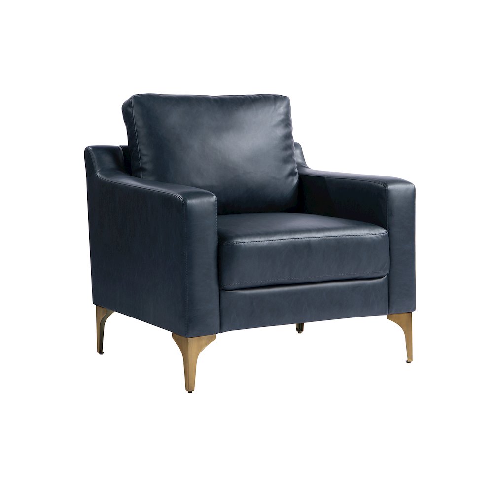 Fletcher Chair Navy. Picture 1
