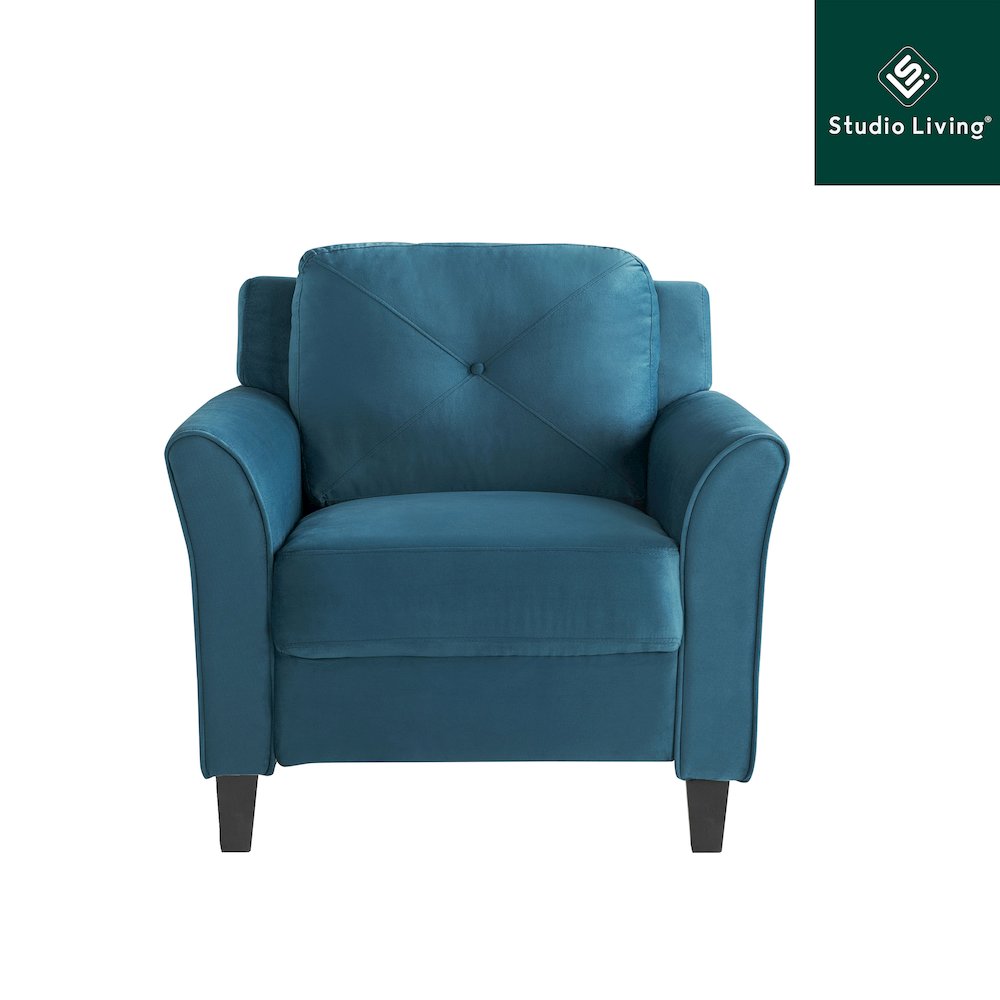 Hartford Chair Blue. Picture 2