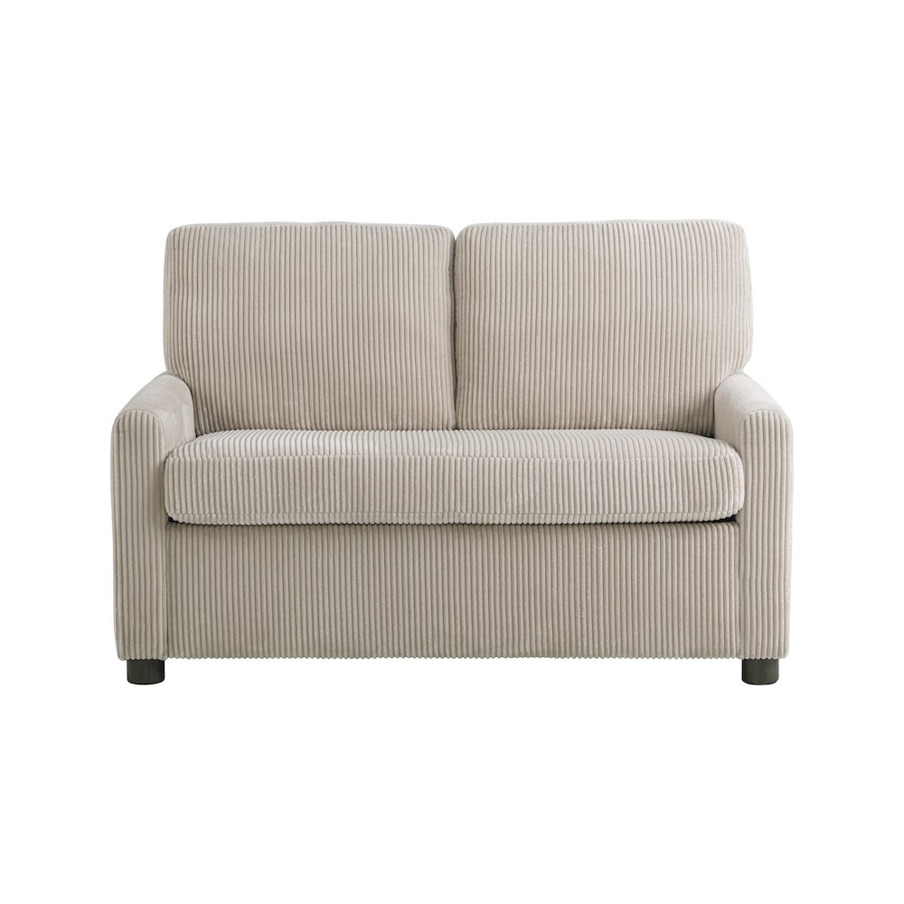 Drew Loveseat Pull-Out Sleeper Beige. Picture 8