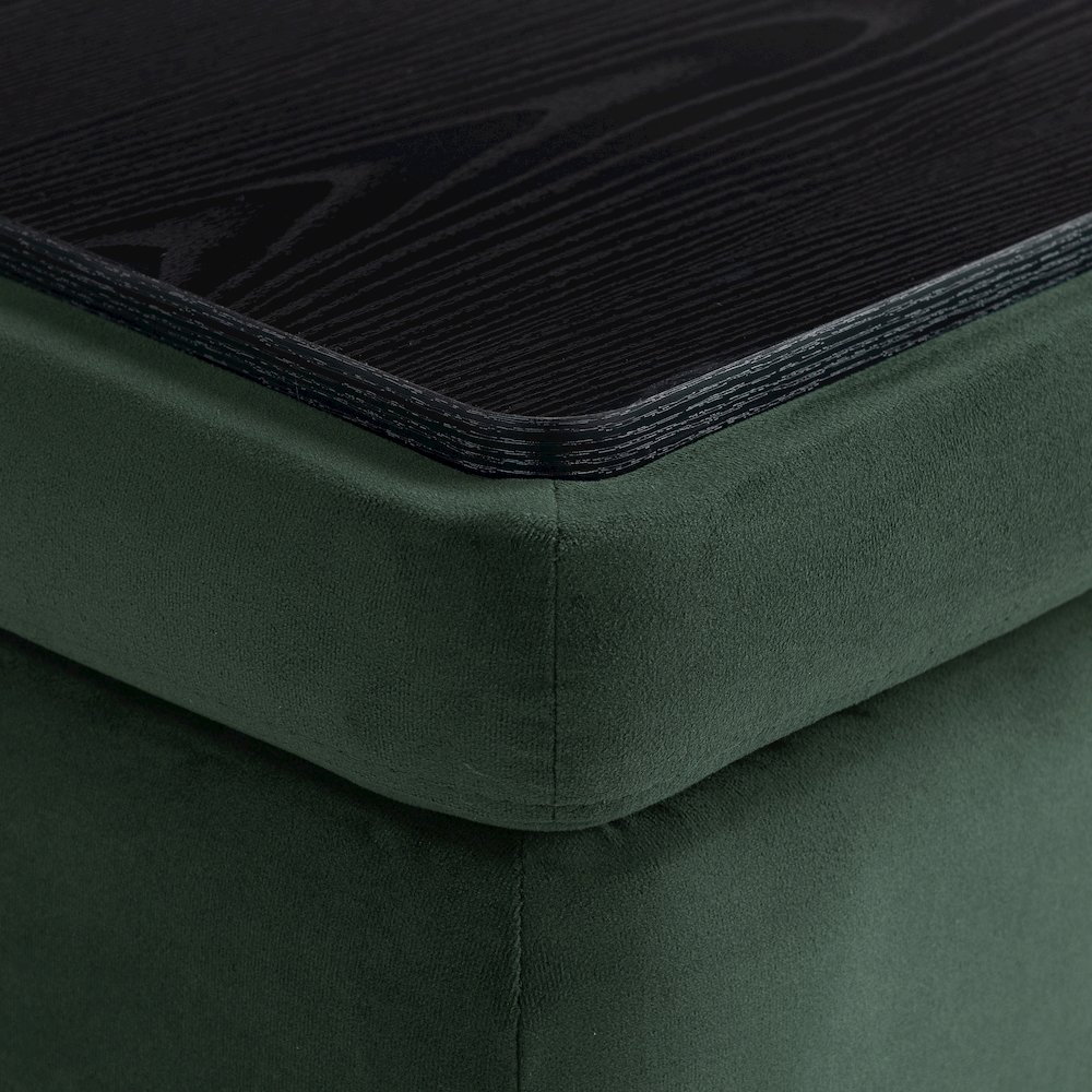 Kona Storage Ottoman Small Green. Picture 21