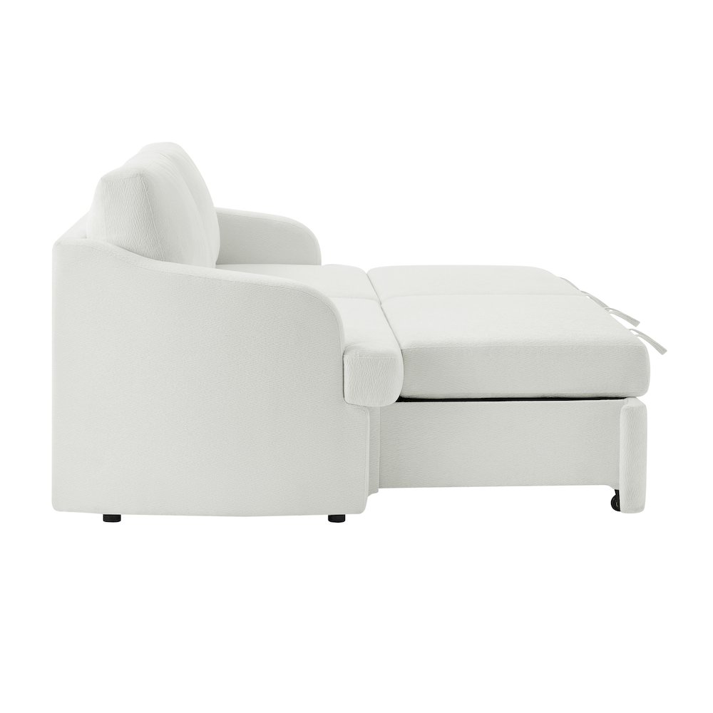 Montego Convertible Sofa Ivory. Picture 5