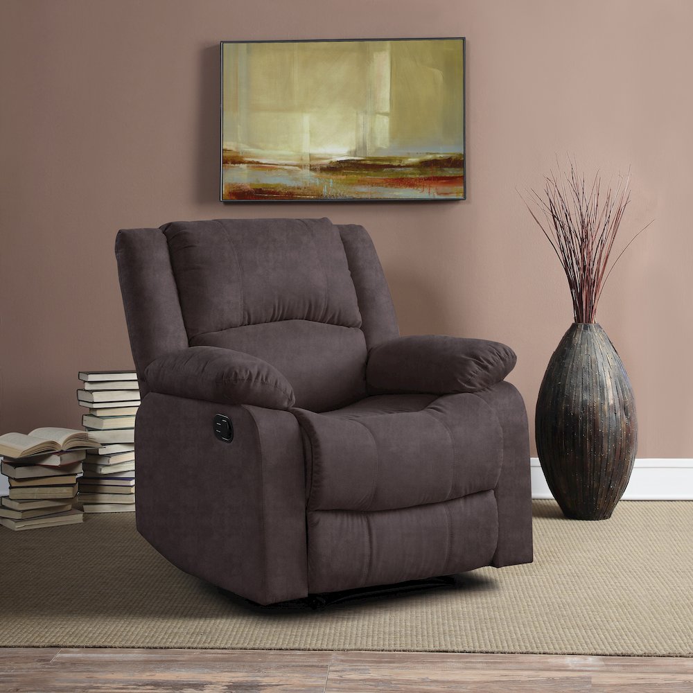 Parker Recliner Chocolate. Picture 5