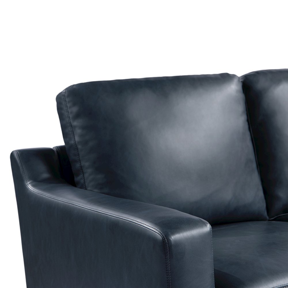 Fletcher Loveseat Navy. Picture 3