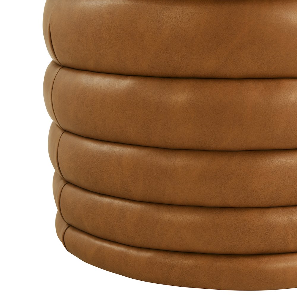 Lancaster Storage Ottoman Large Carmel. Picture 13