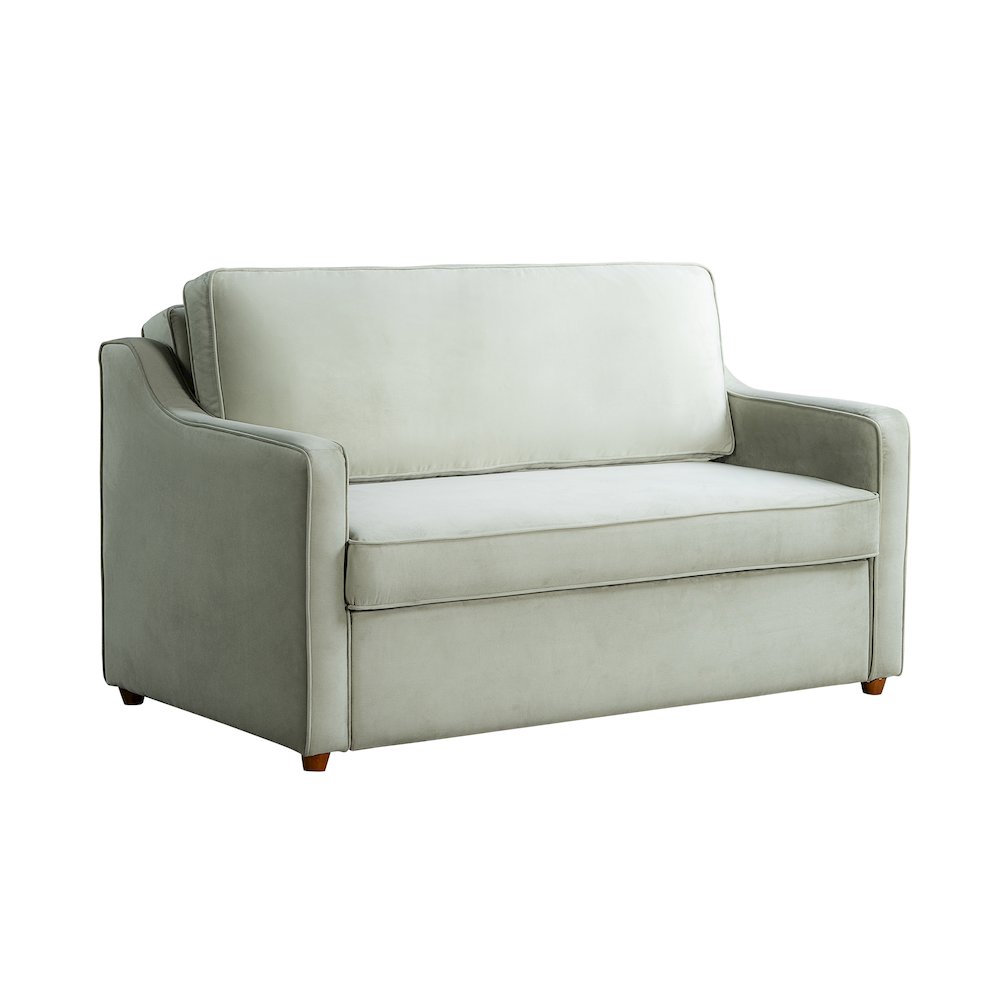 Delmar Convertible Loveseat Sage. Picture 12