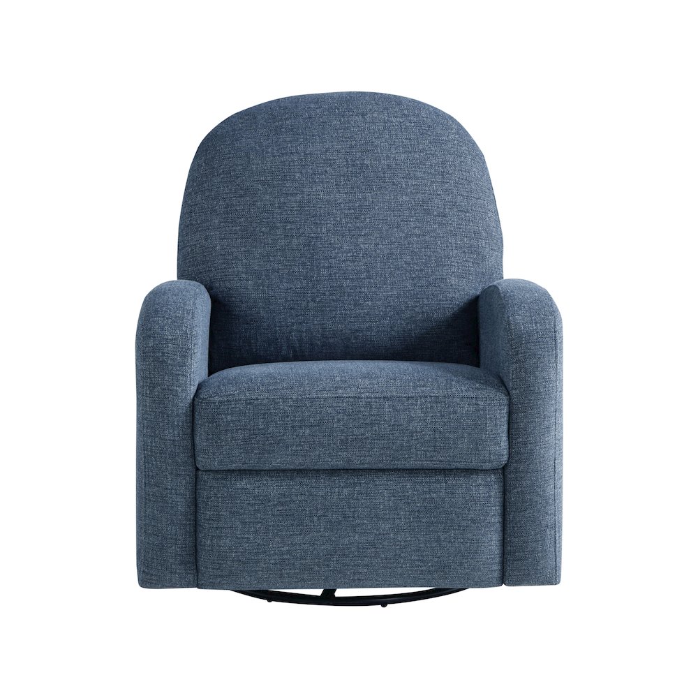 Paloma Swivel Rocker Recliner Blue. Picture 10