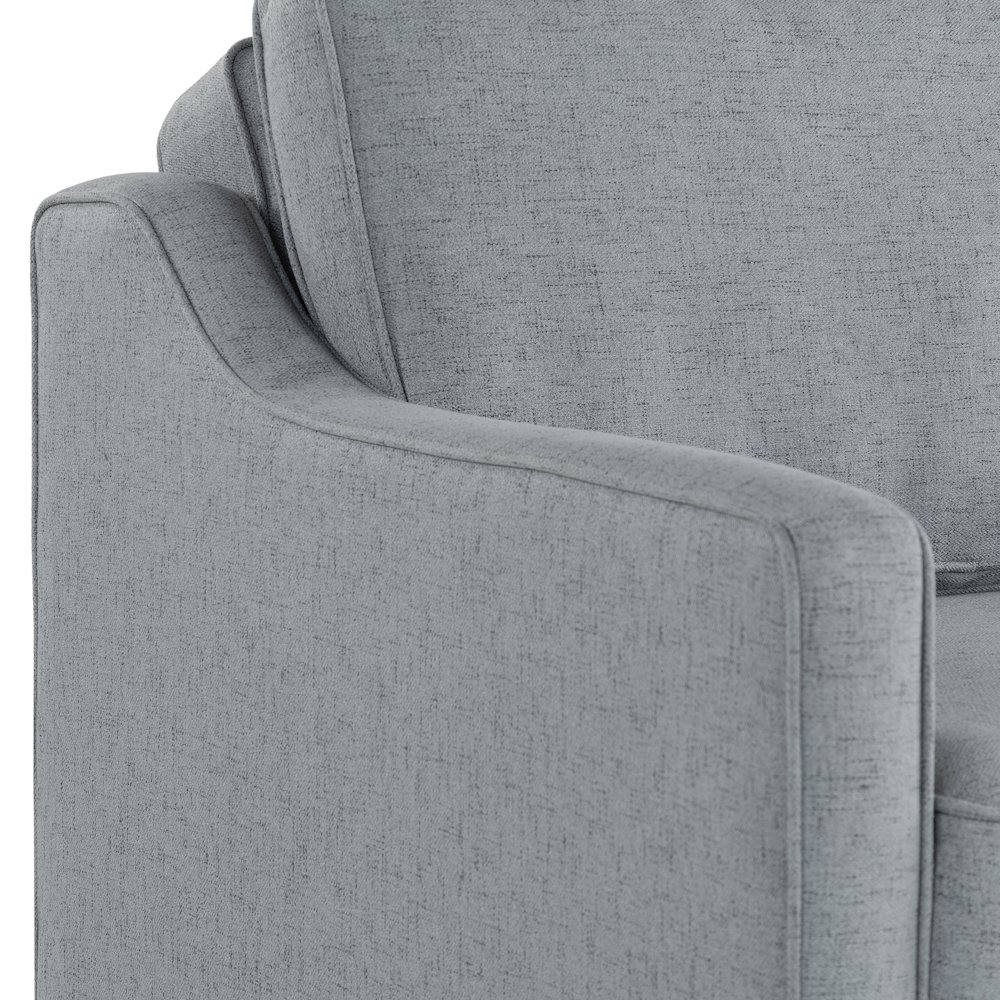 Carey Convertible Sofa Light Gray. Picture 23