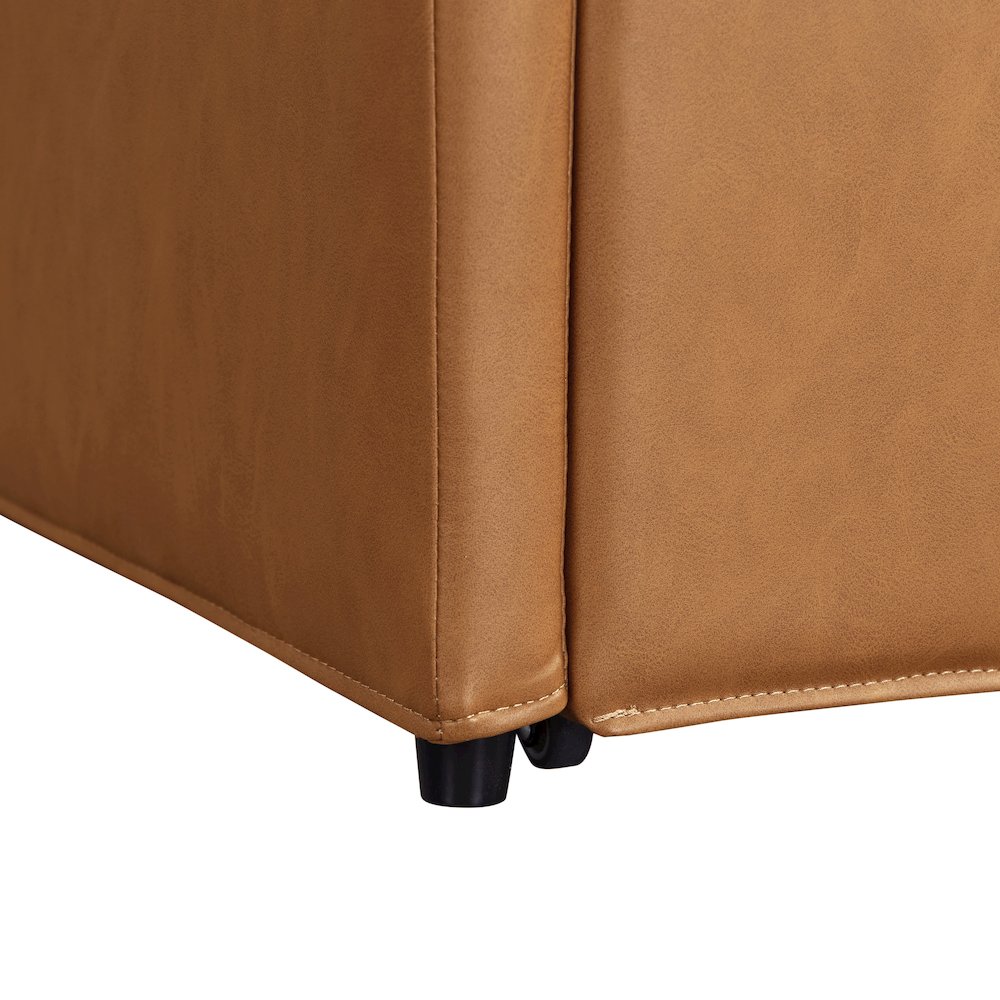 Hailey Storage Ottoman Carmel. Picture 13