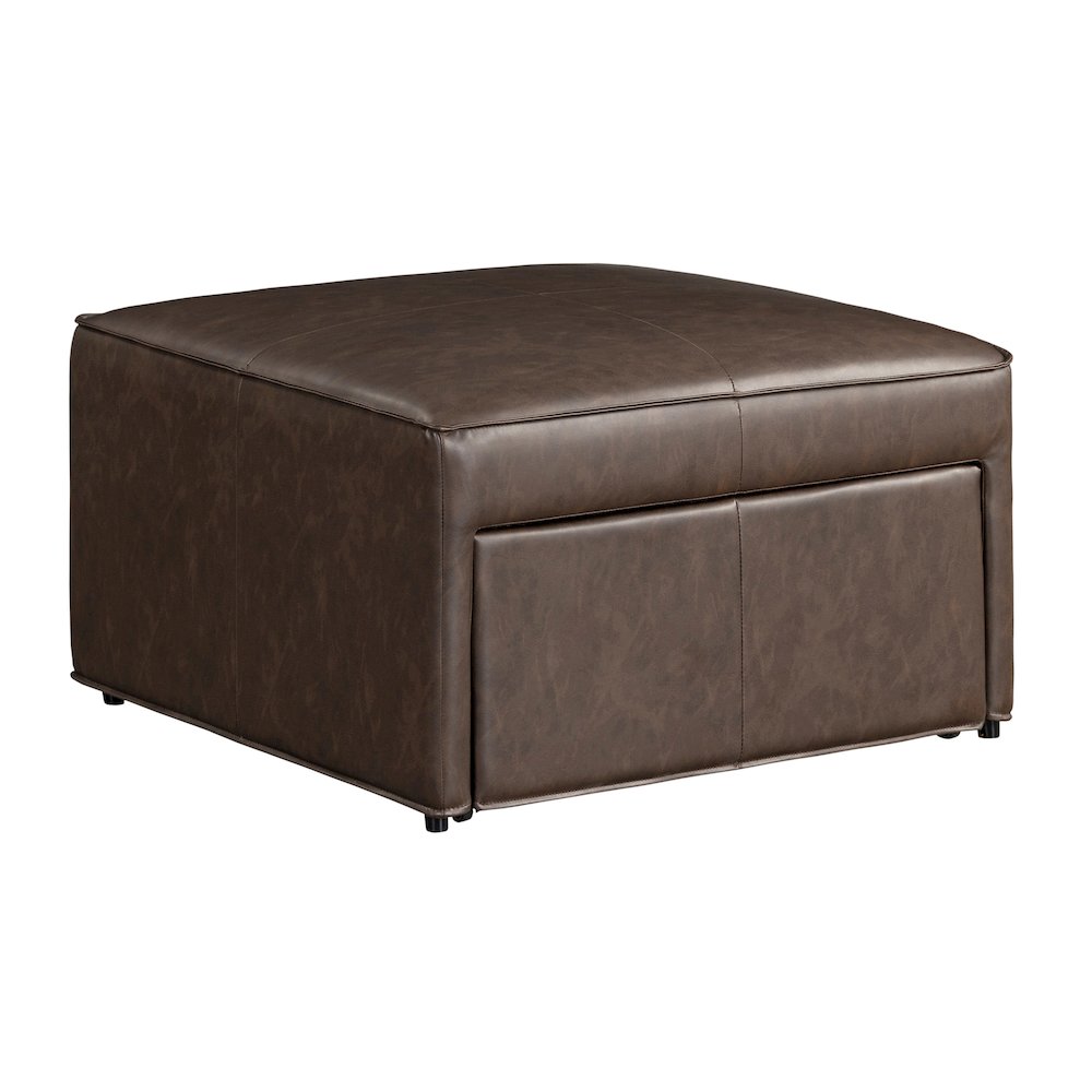 Hailey Storage Ottoman Chestnut. Picture 1