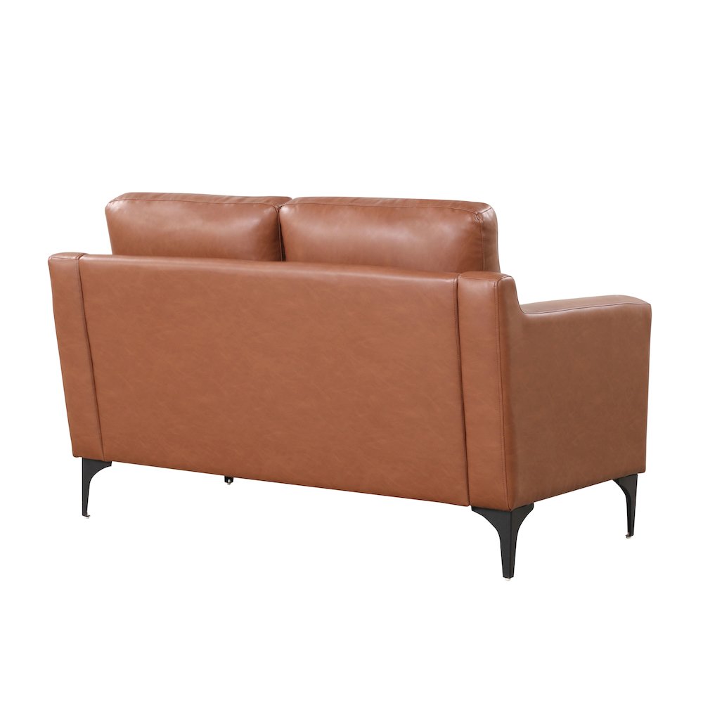 Fletcher Loveseat Brown. Picture 3