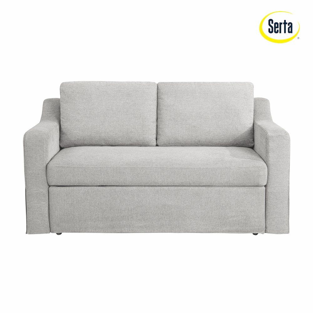 Haddington Convertible Loveseat Linen. Picture 21