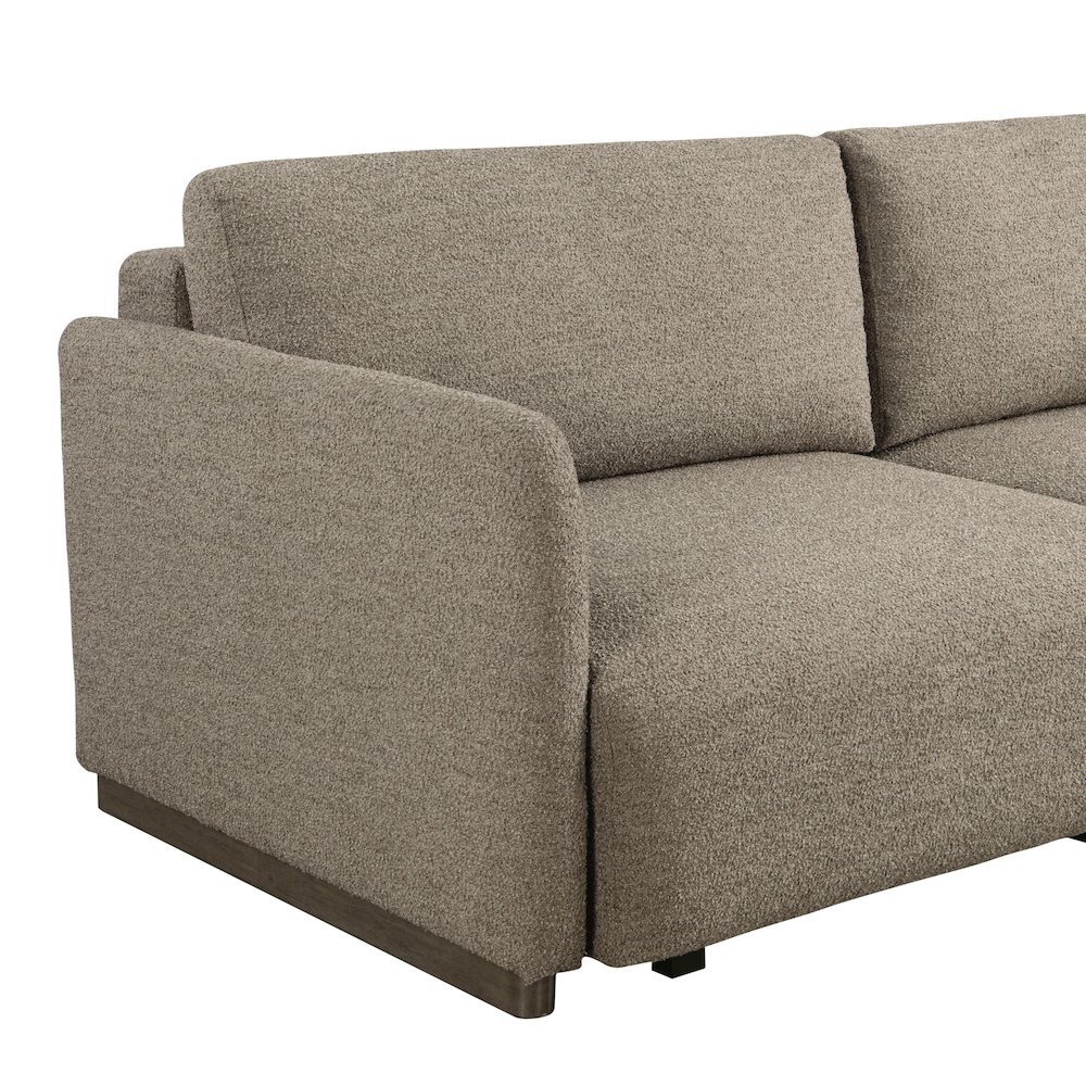 Tahoe Convertible Sofa Brown. Picture 23