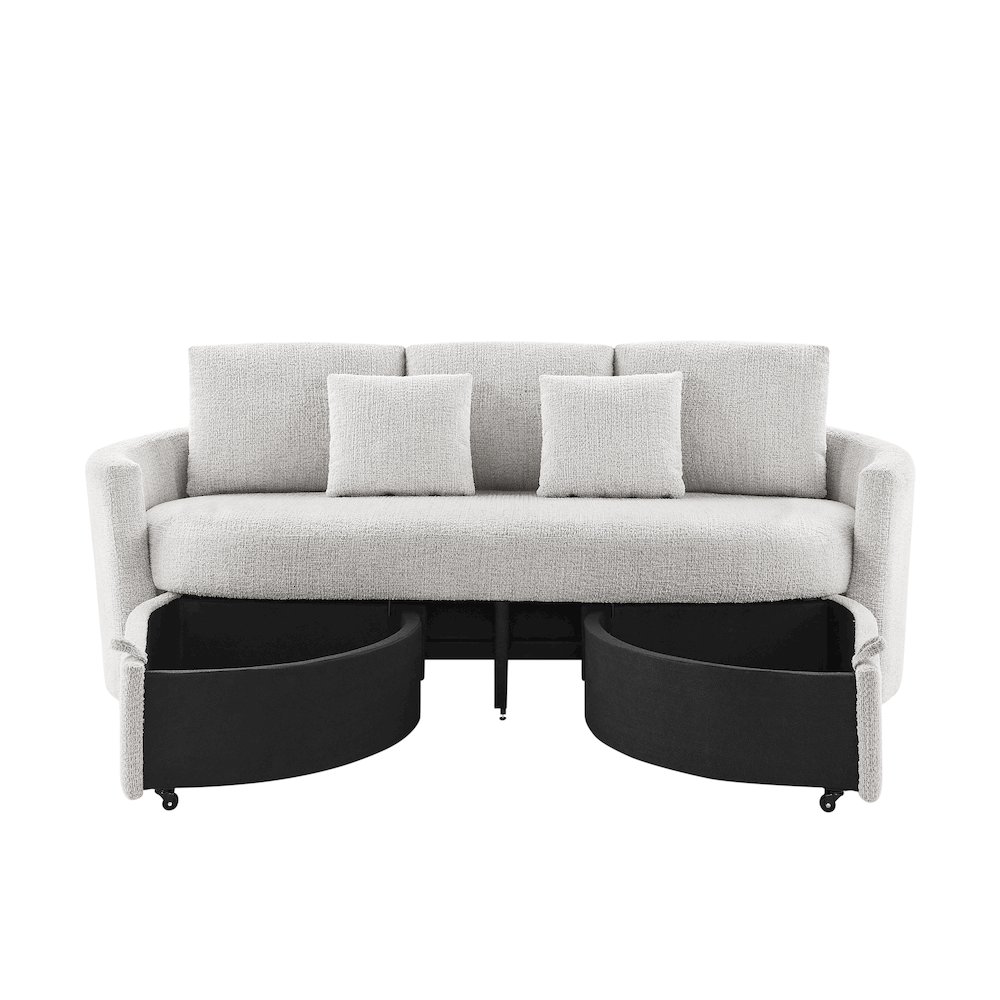 Beckett Storage Sofa Ivory. Picture 8