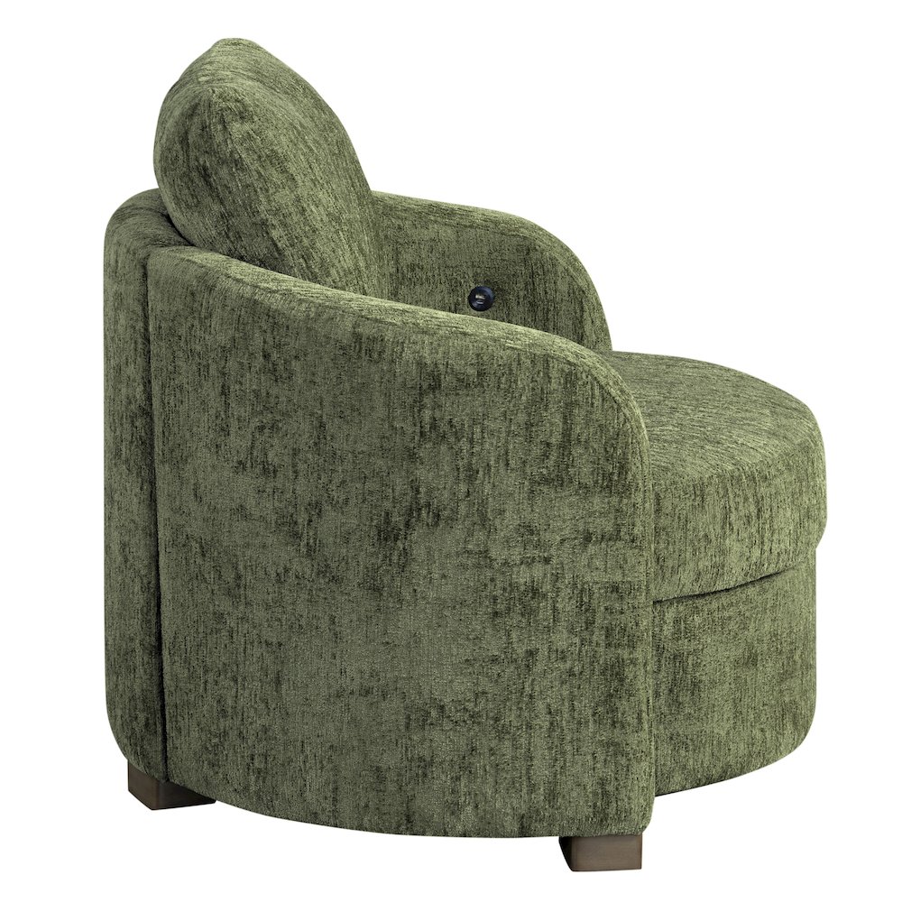 Manchester Accent Chair Large Olive. Picture 10