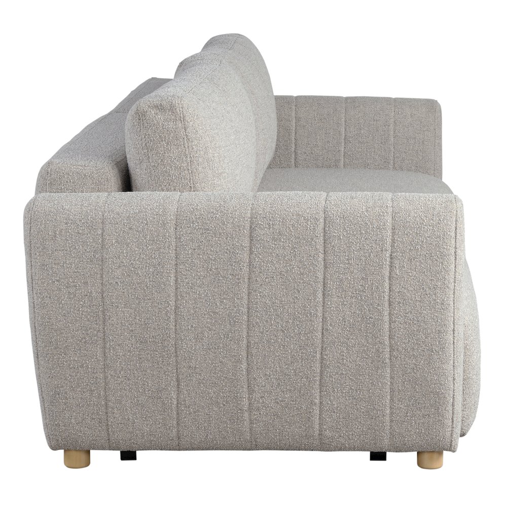 Galloway Convertible Sofa Pebble Boucle. Picture 17