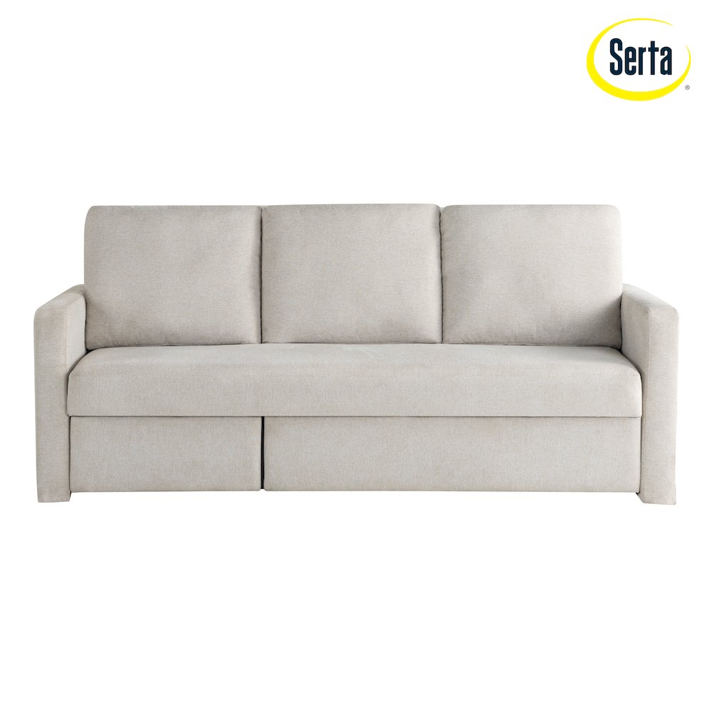 Mia Convertible Sofa Ivory. Picture 27