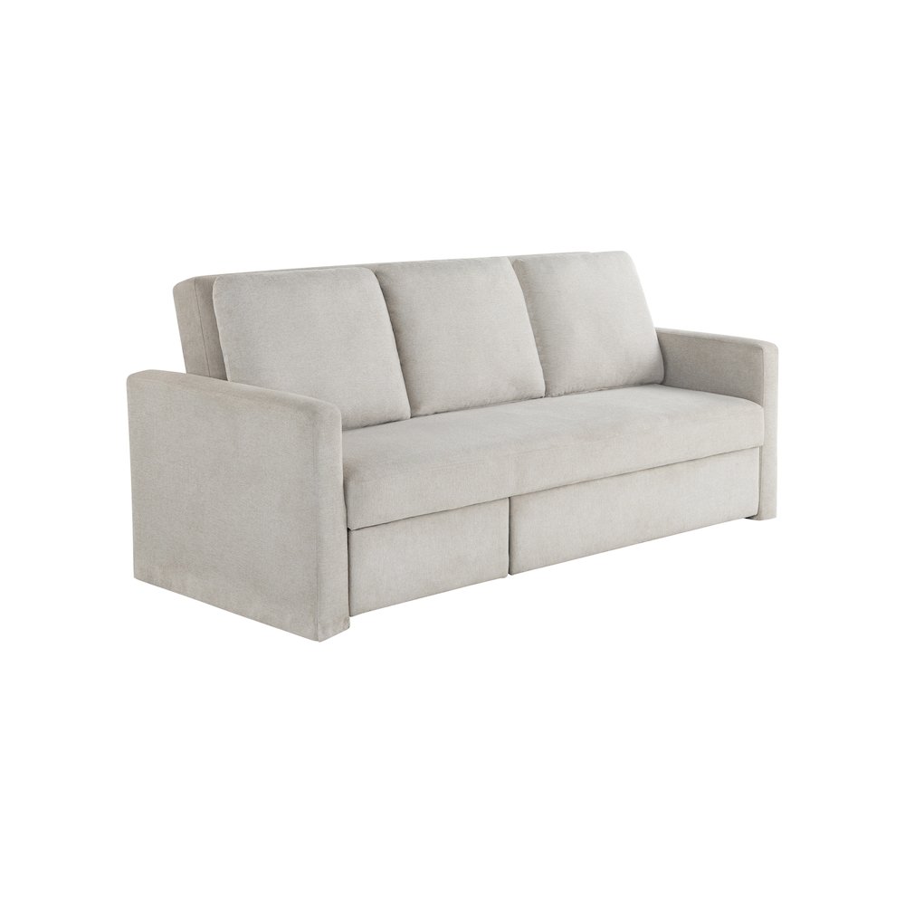 Mia Convertible Sofa Ivory. Picture 1