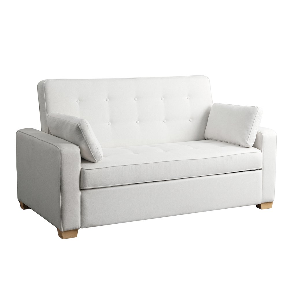 Augustine Queen Convertible Sofa Oyster. Picture 10