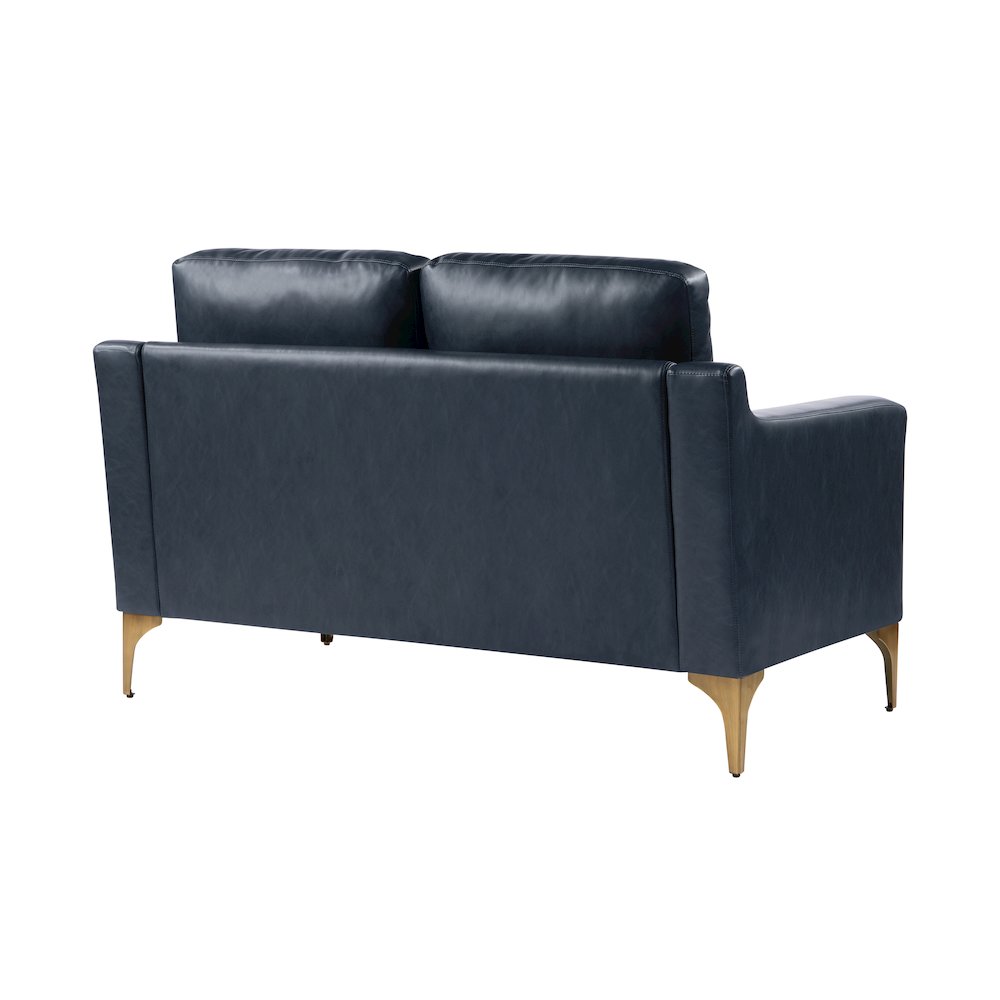 Fletcher Loveseat Navy. Picture 8