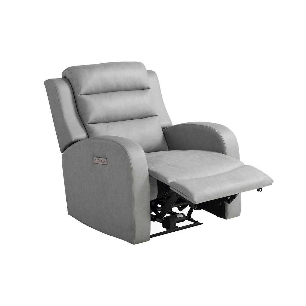 Aragon Recliner Grey. Picture 4