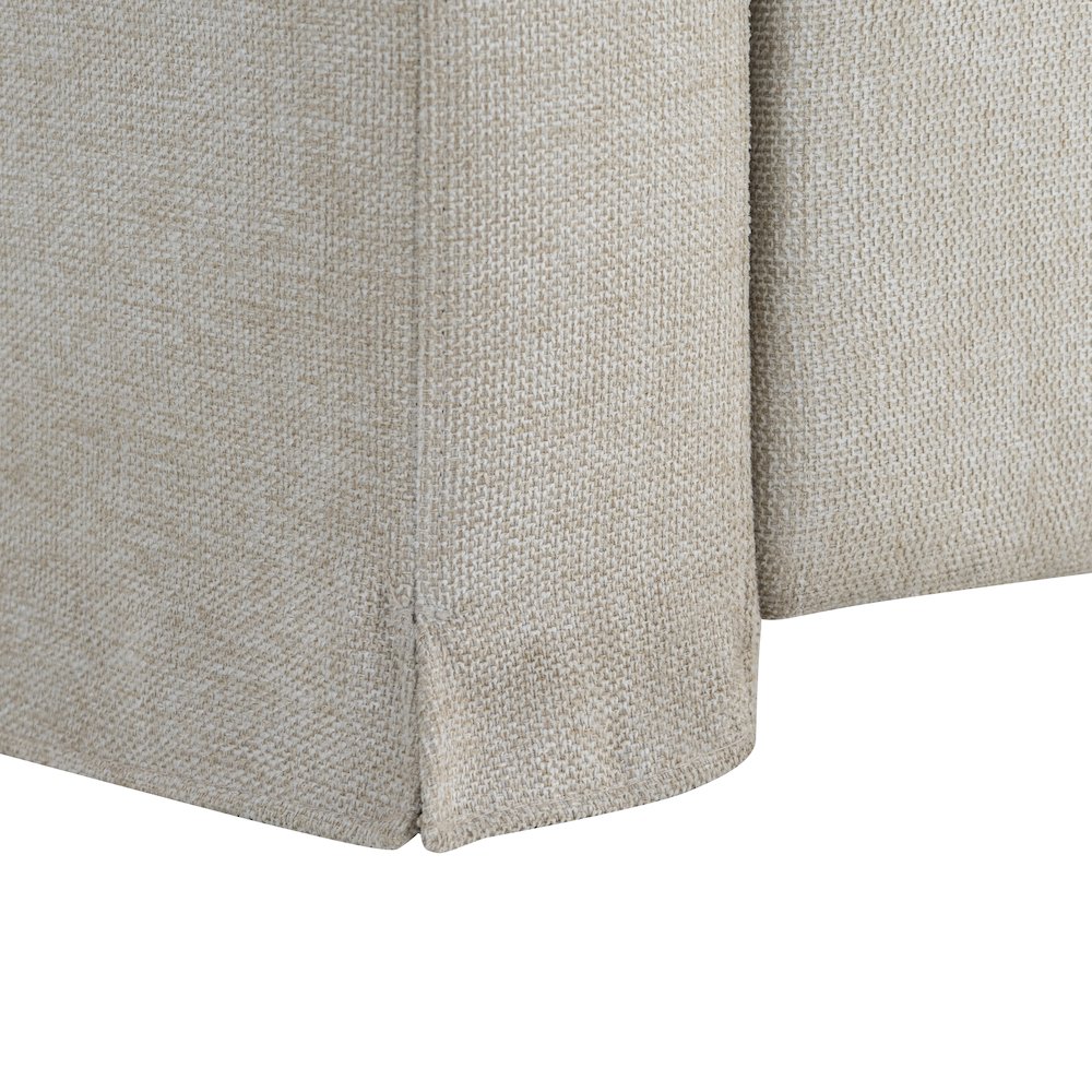 Mia Convertible Sofa Ivory. Picture 24