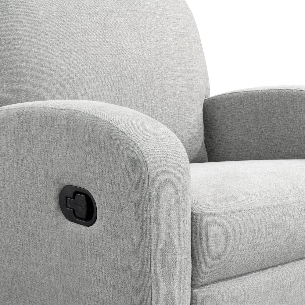 Paloma Swivel Rocker Recliner Light Grey. Picture 11