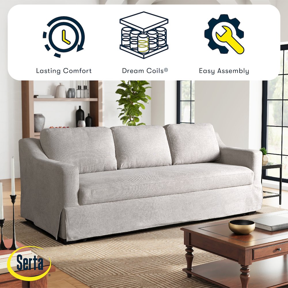 Haddington Pullout Sofa Bed Linen. Picture 15