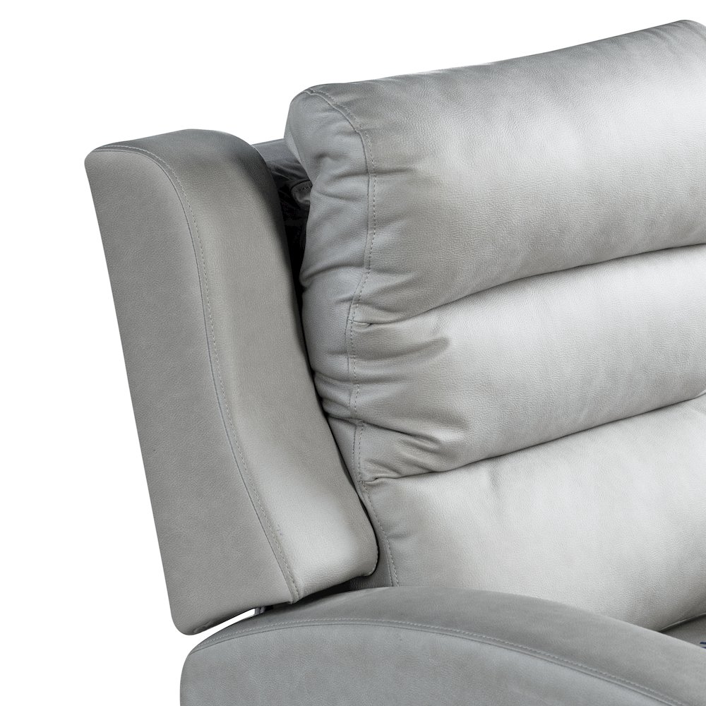 Aragon Recliner Grey. Picture 16