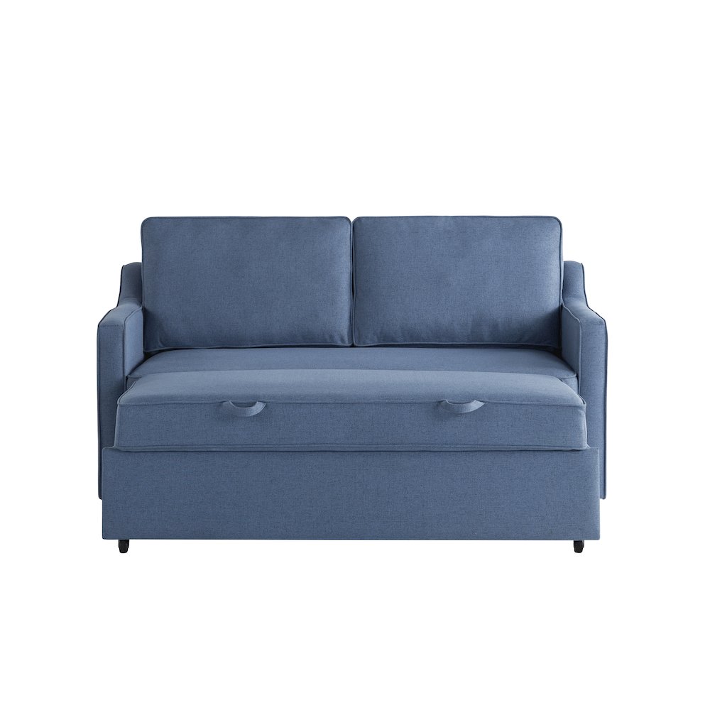 Carey Convertible Sofa Navy. Picture 5