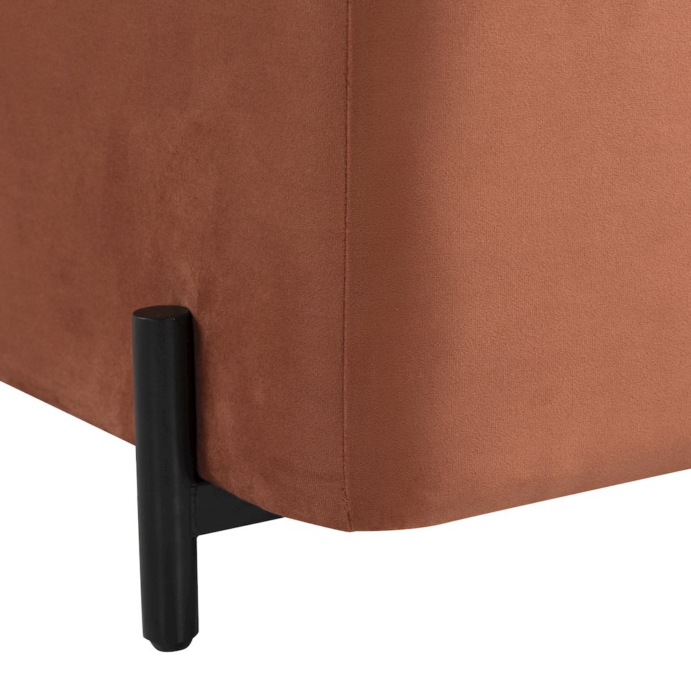 Kona Storage Ottoman Large Rust. Picture 18