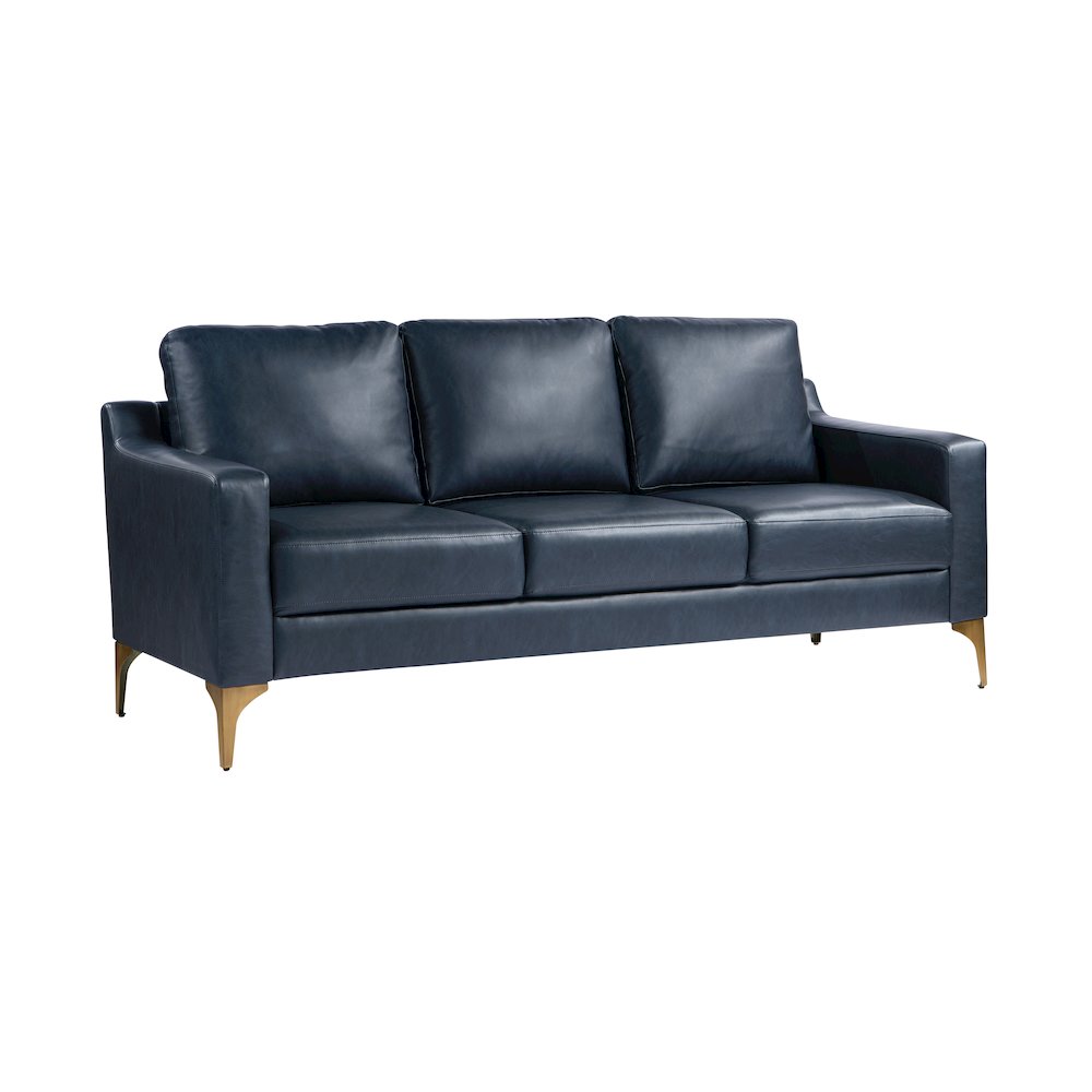 Fletcher Sofa Navy. Picture 1