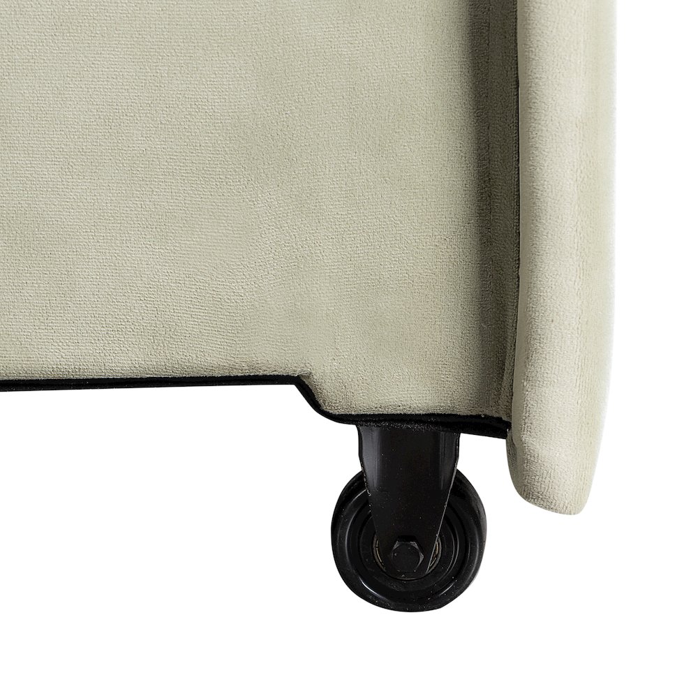 Delmar Convertible Loveseat Sage. Picture 17