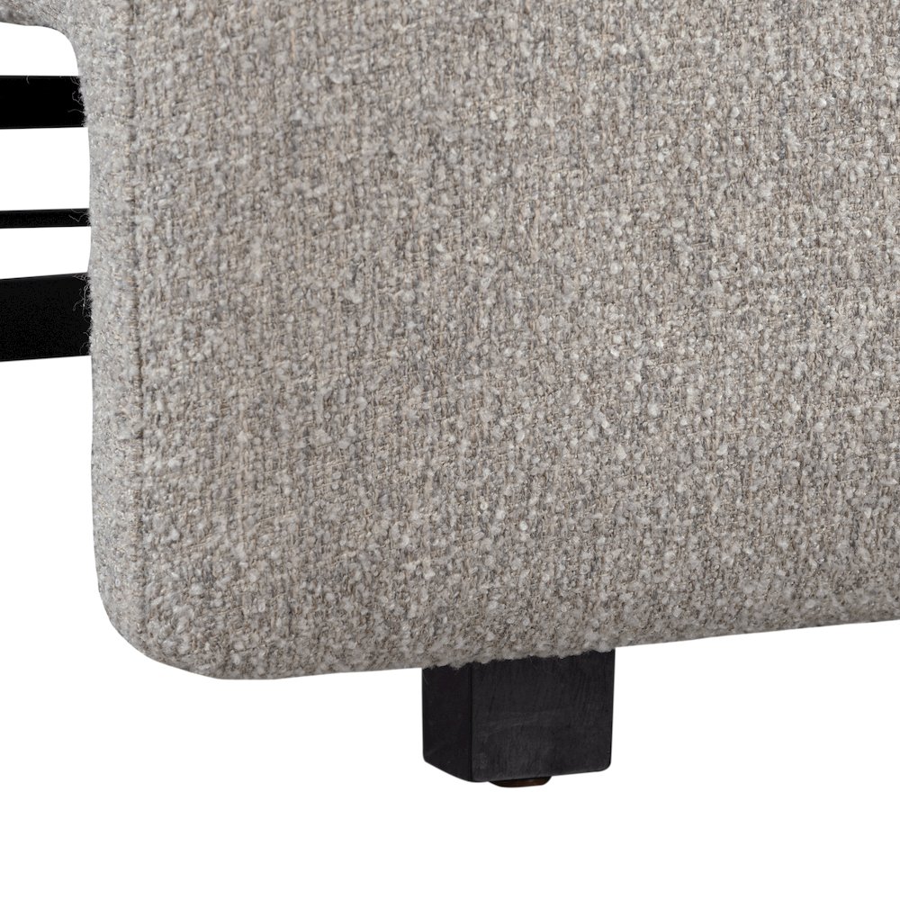 Galloway Convertible Sofa Pebble Boucle. Picture 22