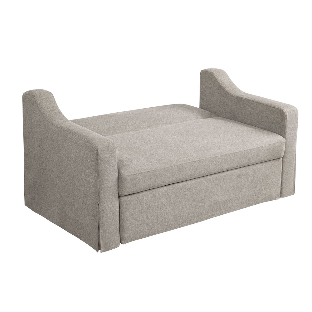 Haddington Convertible Loveseat Flax. Picture 5
