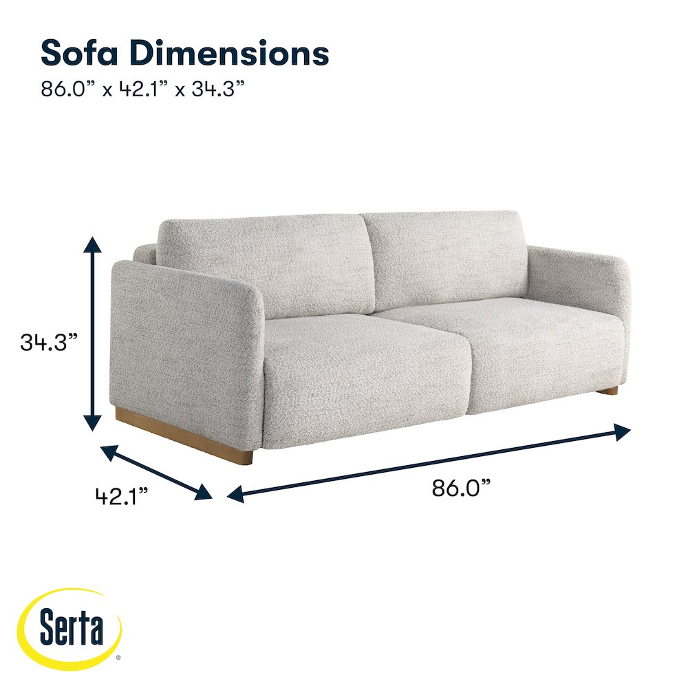 Tahoe Convertible Sofa Ivory. Picture 11