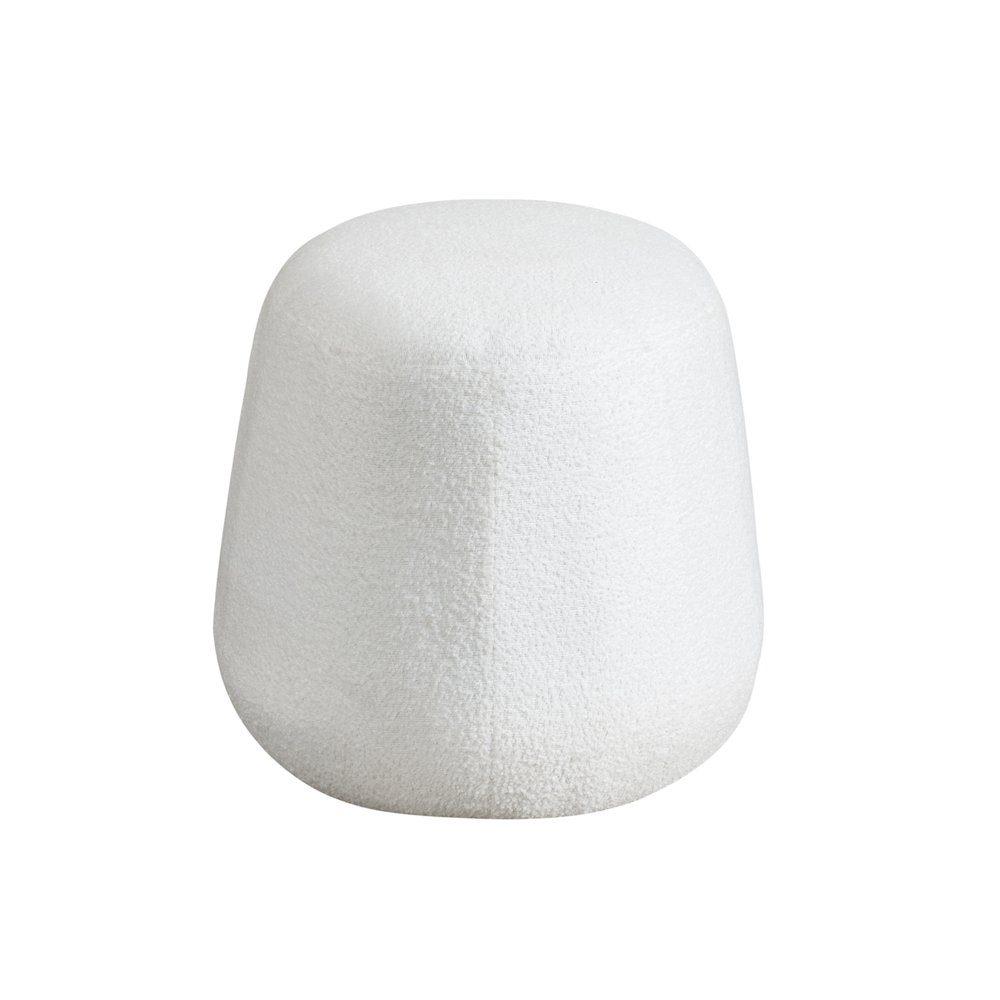 Kayden Upholstered Ottoman Large White. Picture 4