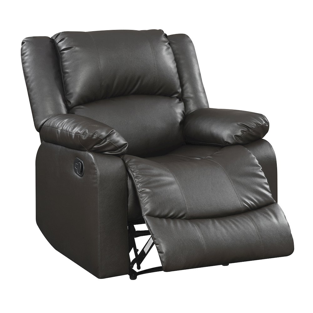 Parker Recliner Java Vegan Leather. Picture 9