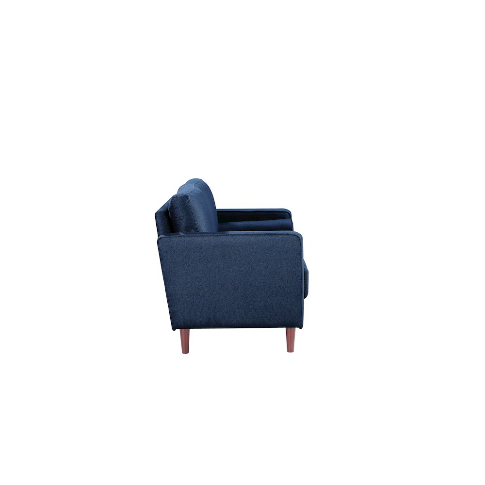 Langford Chair Navy Blue. Picture 2