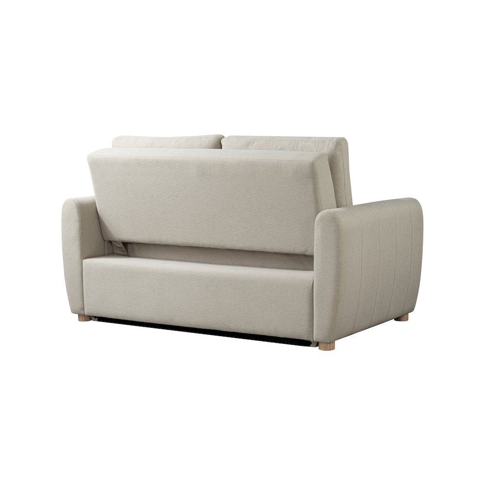 Galloway Convertible Loveseat Beige. Picture 13