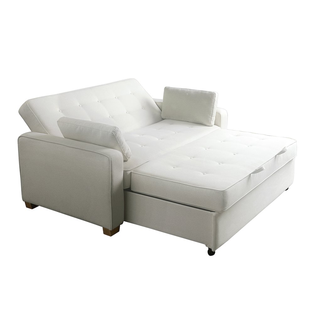 Augustine Queen Convertible Sofa Oyster. Picture 2