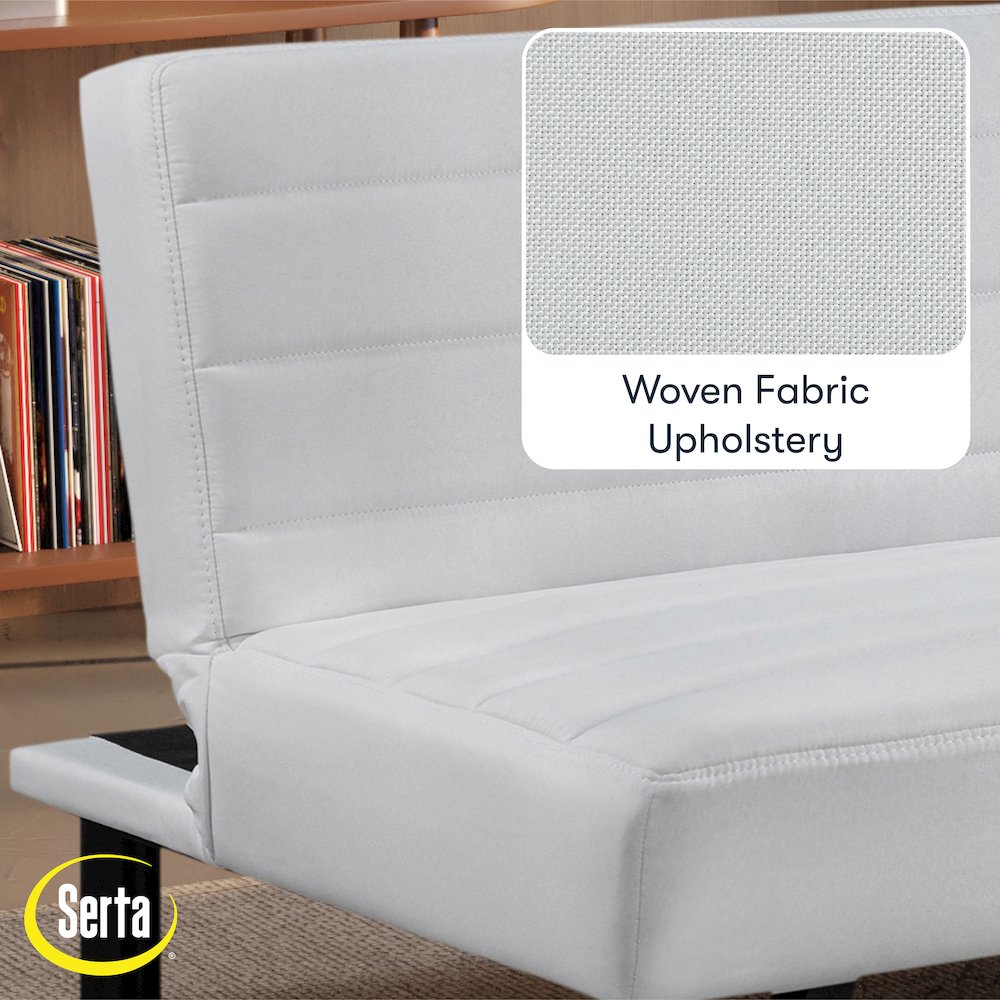 Dakota Convertible Sofa Ivory. Picture 18