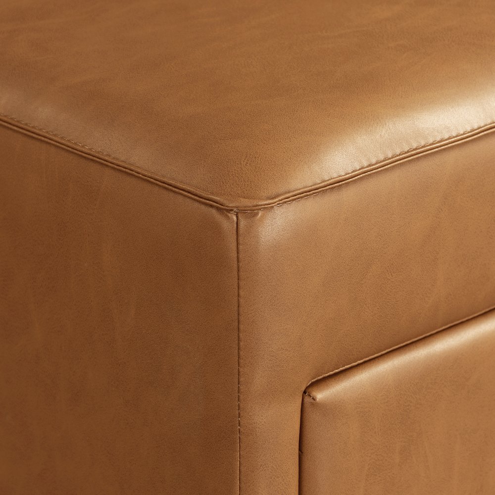 Hailey Storage Ottoman Carmel. Picture 18
