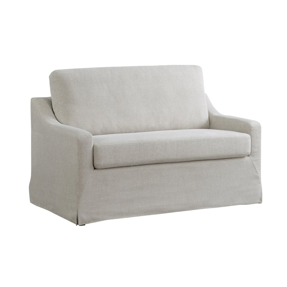 Harper Loveseat Sleeper Twin Oatmeal. Picture 1