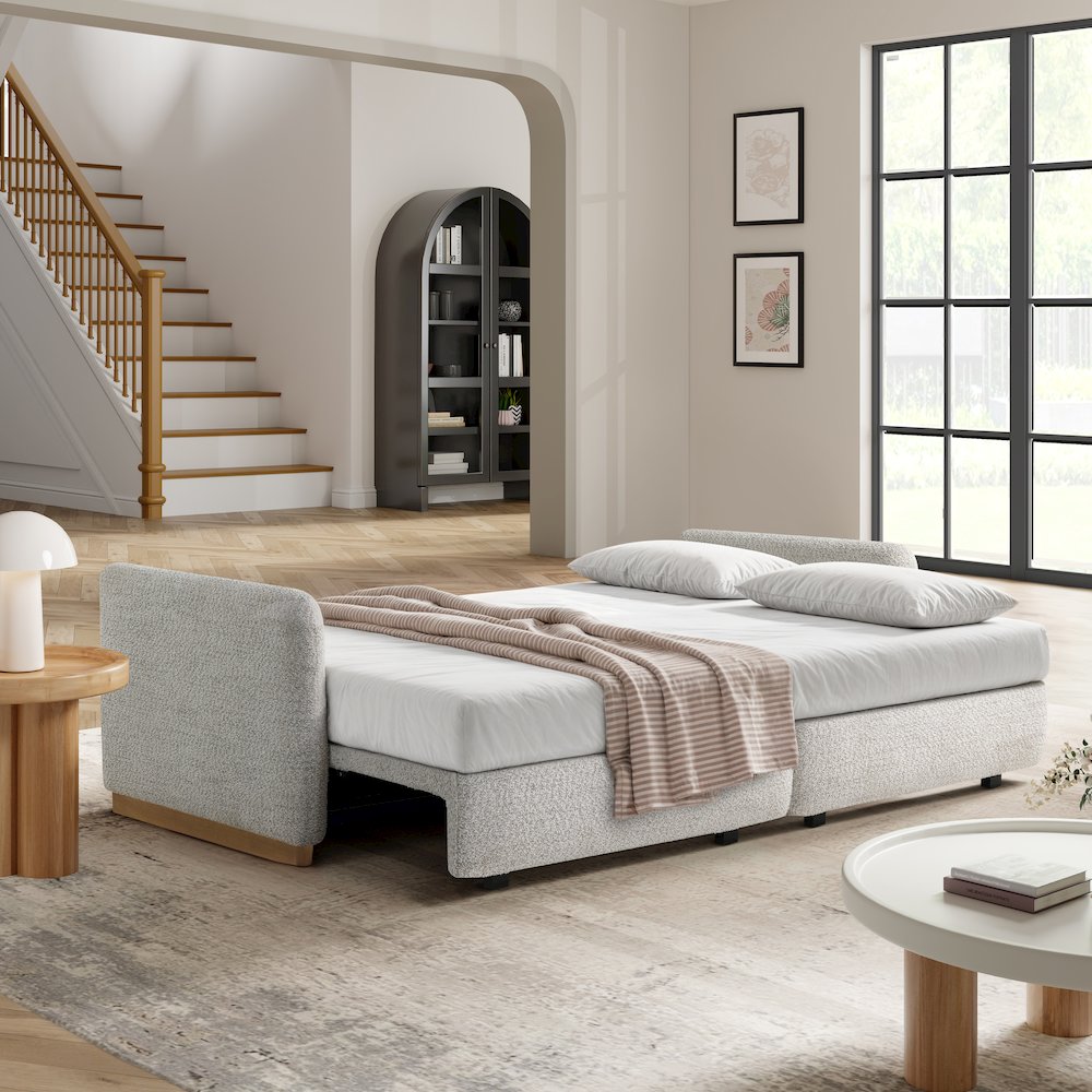Tahoe Convertible Sofa Ivory. Picture 3