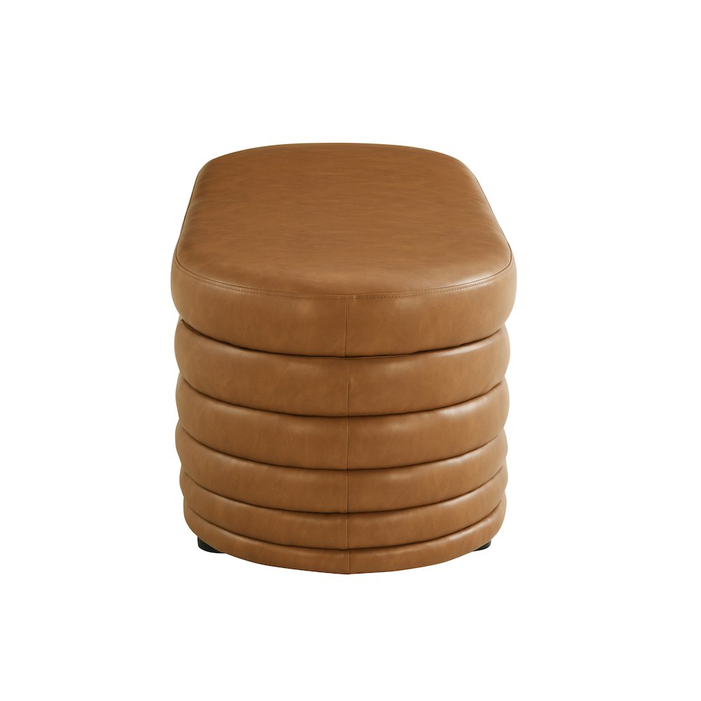 Lancaster Storage Ottoman Large Carmel. Picture 10