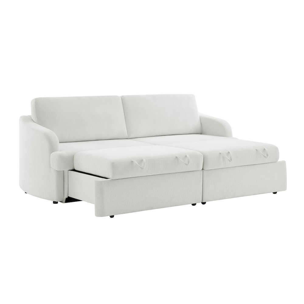 Montego Convertible Sofa Ivory. Picture 4