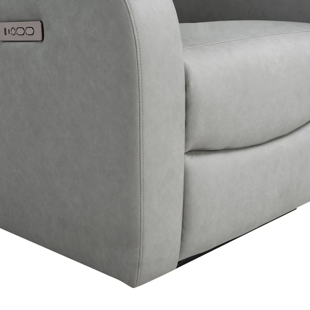 Aragon Recliner Grey. Picture 20