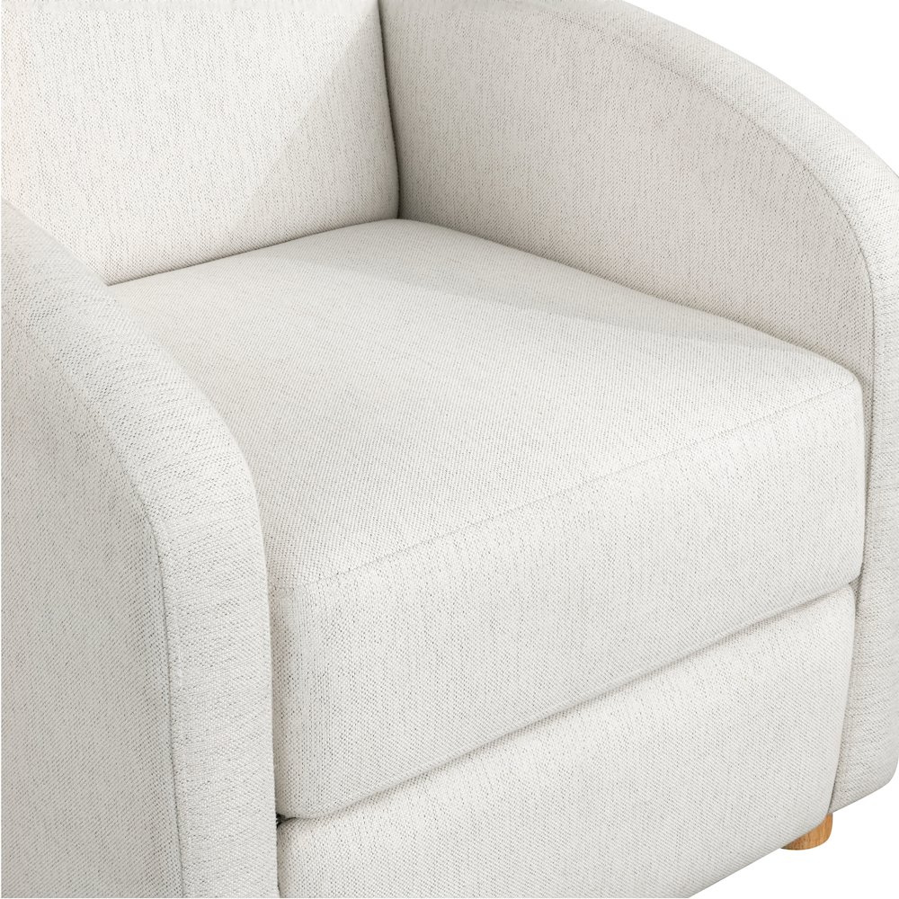 Luna Pushback Recliner Cream. Picture 12